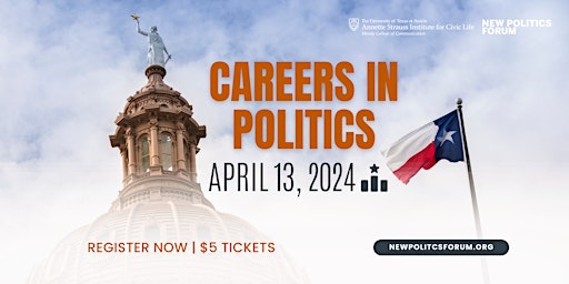 Image principale de Careers in Politics 2024