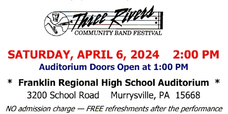 Three Rivers Community Band Festival - 2024