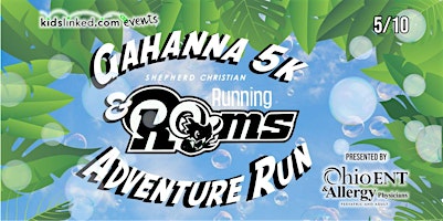 Primaire afbeelding van 2024 Gahanna 5k Adventure-Bubble Run -Race Registration!