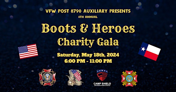 6th Annual Boots & Heroes Charity Gala