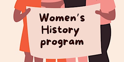 Imagem principal do evento Women’s History Program