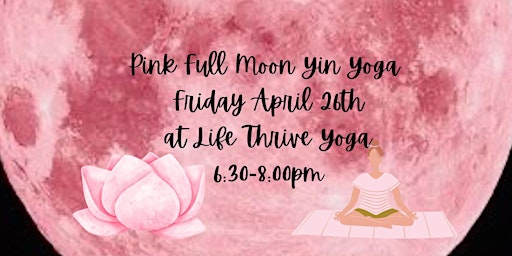 Pink Moon Yin Yoga primary image