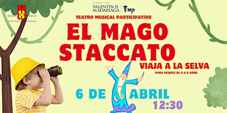 Imagen principal de EL MAGO STACCATO VIAJA A LA SELVA