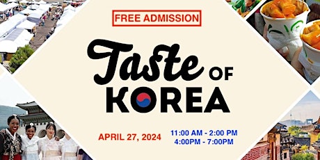 Taste of Korea in Orange County