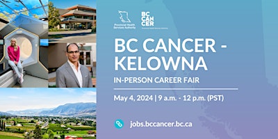 Immagine principale di BC Cancer - Kelowna In-Person Career Fair 