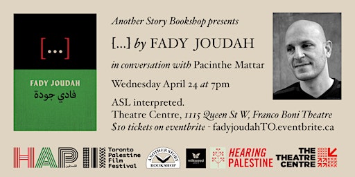 Fady Joudah Toronto launch for [...] primary image