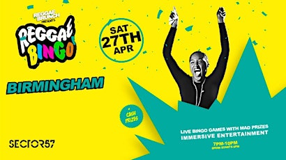 Reggae Bingo - Birmingham - Sat 27th Apr (+ Free after party)