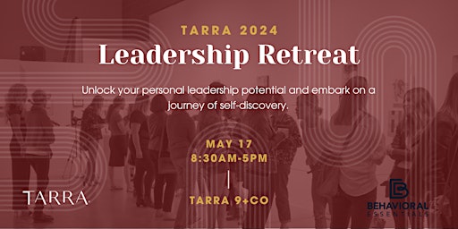 Imagem principal do evento TARRA 2024 Leadership Retreat