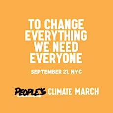 People's Climate March/ Bus Trip from Lancaster,PA to NYC primary image