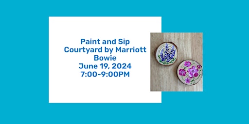 Paint and Sip-Wooden Coasters  primärbild