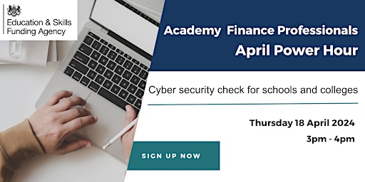 Imagen principal de Academy Finance Professionals April Power Hour - Cyber Security