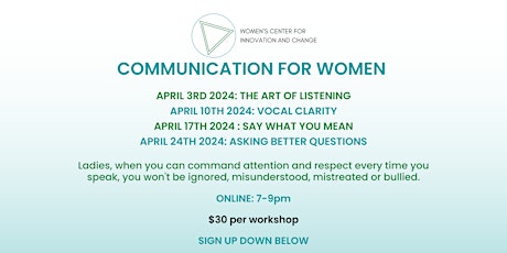 COMMUNICATION FOR WOMEN