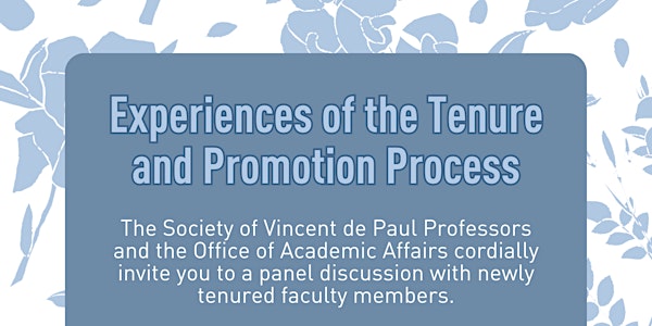 Experiences of the Tenure and Promotion Process
