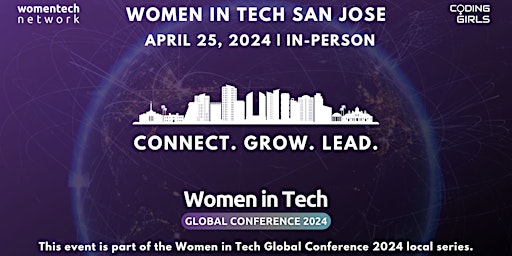 Imagem principal do evento Women in Tech San Jose 2024