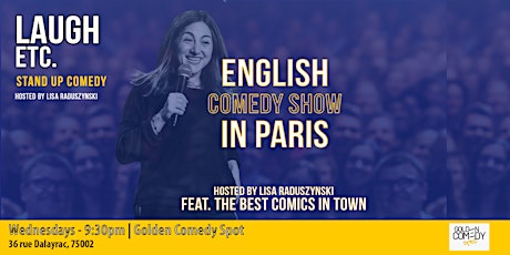 Stand up in English in PARIS - LAUGH ETC