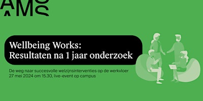 Imagen principal de Wellbeing works: Resultaten na 1 jaar onderzoek