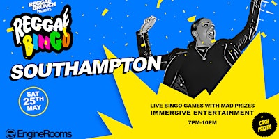 Hauptbild für Reggae Bingo - Southampton Sat 25th May (Bank Holiday)
