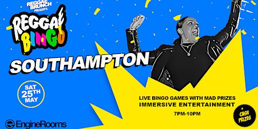 Reggae Bingo - Southampton Sat 25th May (Bank Holiday)  primärbild