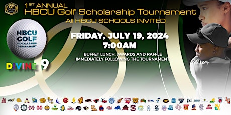 Imagen principal de HBCU 1ST ANNUAL SCHOLARSHIP GOLF TOURNAMENT