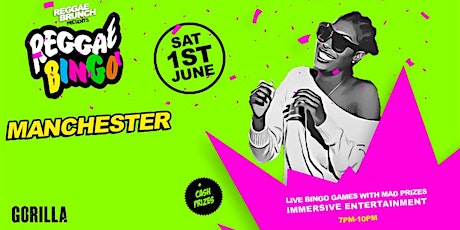 Reggae Bingo - Manchester - Sat 1st June