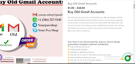 Top 5 Websites to Buy Gmail Accounts (PVA & Bulk)