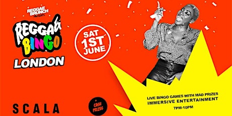 Reggae Bingo - London - Sat 1st June