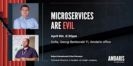 Hauptbild für Microservices are Evil