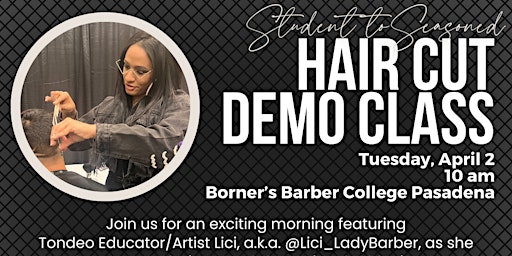 Hauptbild für from Student to Seasoned Stylist Hair Cutting Class