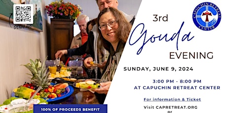 3rd Gouda Evening - Capuchin Retreat Annual Fundraiser primary image