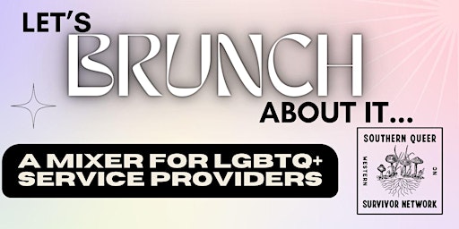 Primaire afbeelding van Appreciation Brunch for Western NC LGBTQ Service Providers