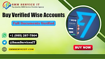 Image principale de Top 3 Sites To Buy Verified Wise Accounts In 2024