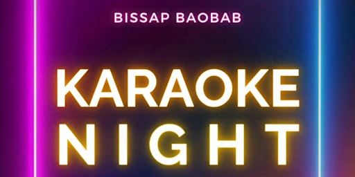 Primaire afbeelding van KARAOKE NIGHT at BISSAP BAOBAB every thursday!