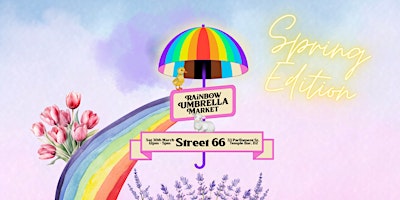 Rainbow Umbrella Market : Spring Edition primary image