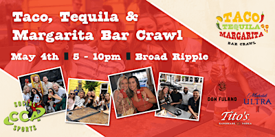 Immagine principale di 3rd Annual Taco, Tequila & Margarita Crawl (Guided Event) 