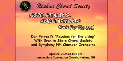 Hauptbild für Nashua Choral Society Spring Concert