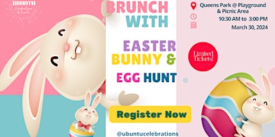 Brunch with Easter Bunny & Egg Hunt primary image