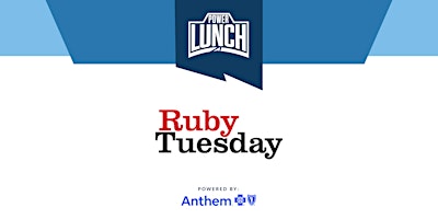 Imagem principal do evento Power Lunch: Ruby Tuesdays
