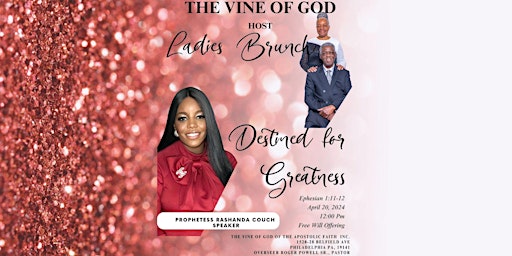 The Vine of God Ladies Brunch primary image