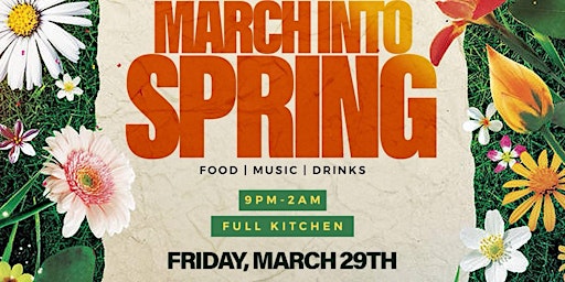 Imagen principal de March Into Spring (No Cover W/Rsvp)