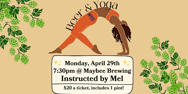 Beer Yoga With Mel