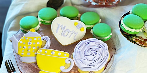 Mother's Day Afternoon Tea while Decorating Sugar Cookies - Eton