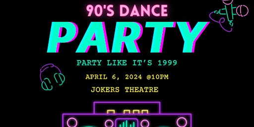 90s Video Dance Party at Jokers Theatre primary image