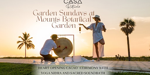 HEART OPENING CACAO   CEREMONY WITH YOGA NIDRA AND SACRED SOUNDBATH primary image
