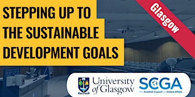 Imagem principal de Roadshow | Glasgow - Stepping up to the SDGs