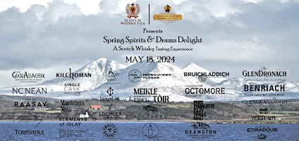 Imagem principal de Spring Spirits & Drams Delight - A Scotch Whisky Tasting Experience