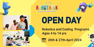 RoboThink Hornsey Open Day | Robotics and Coding Sessions for Kids primary image
