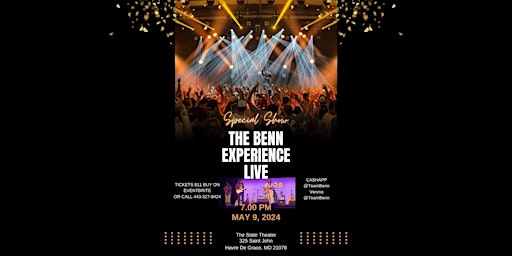 THE BENN EXPERIENCE LIVE R&B ROCK FUSION RECORDING EVENT primary image