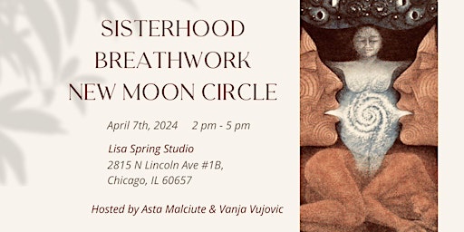 Imagem principal do evento Sisterhood Breathwork New Moon Circle