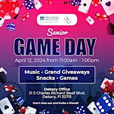 Game Day for Seniors at our Debary Office!