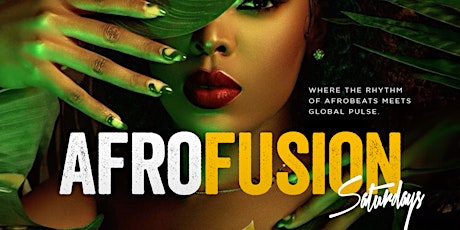 Soft opening Afrofusion Saturdays DC primary image